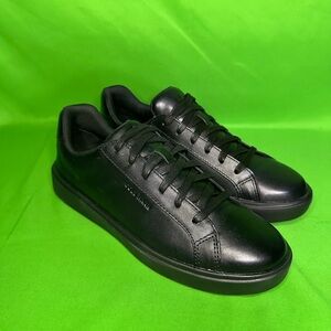 Cole Haan Womens Black Leather Sneakers